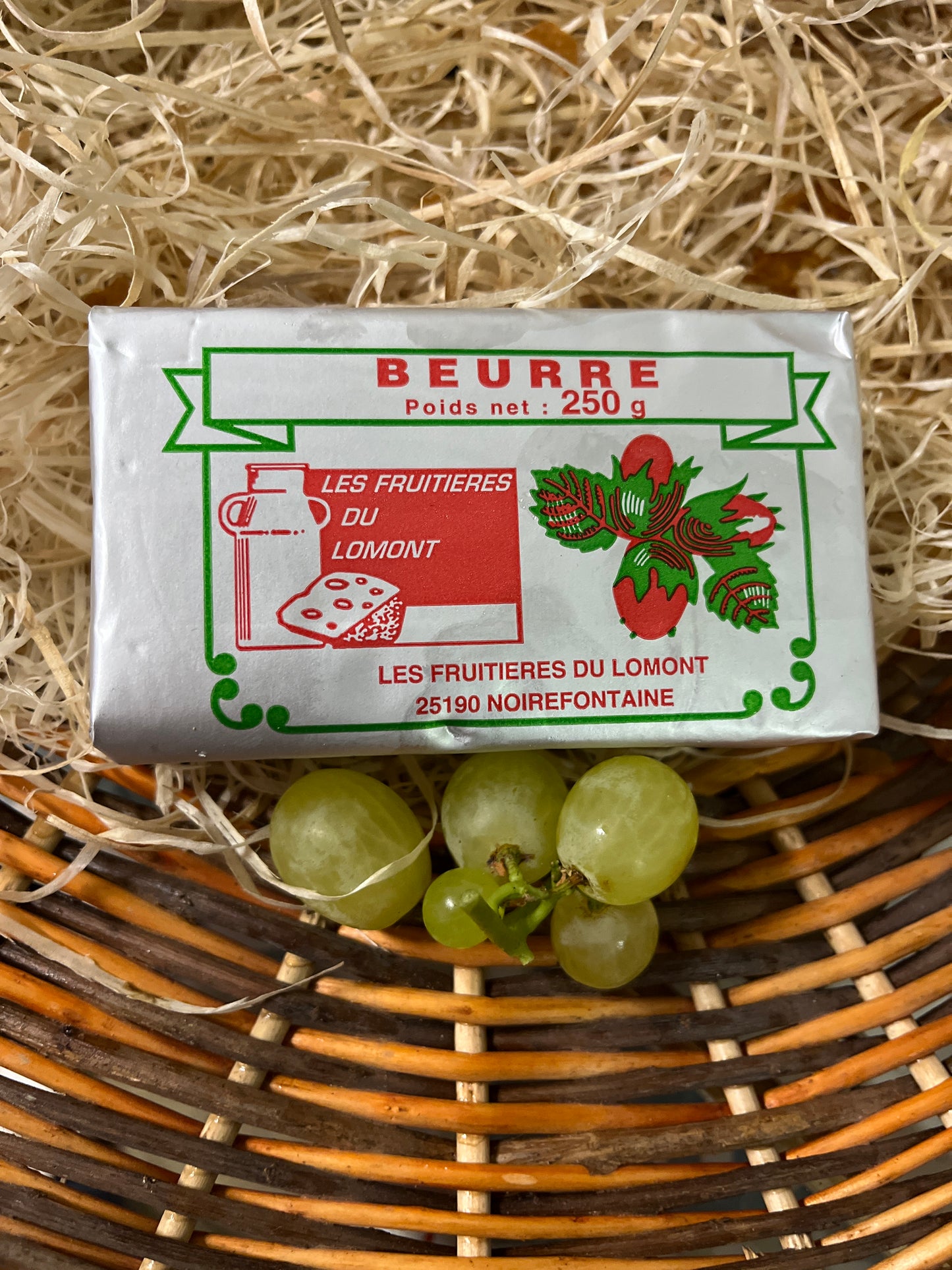 Beurre les fruitières du Lomont
