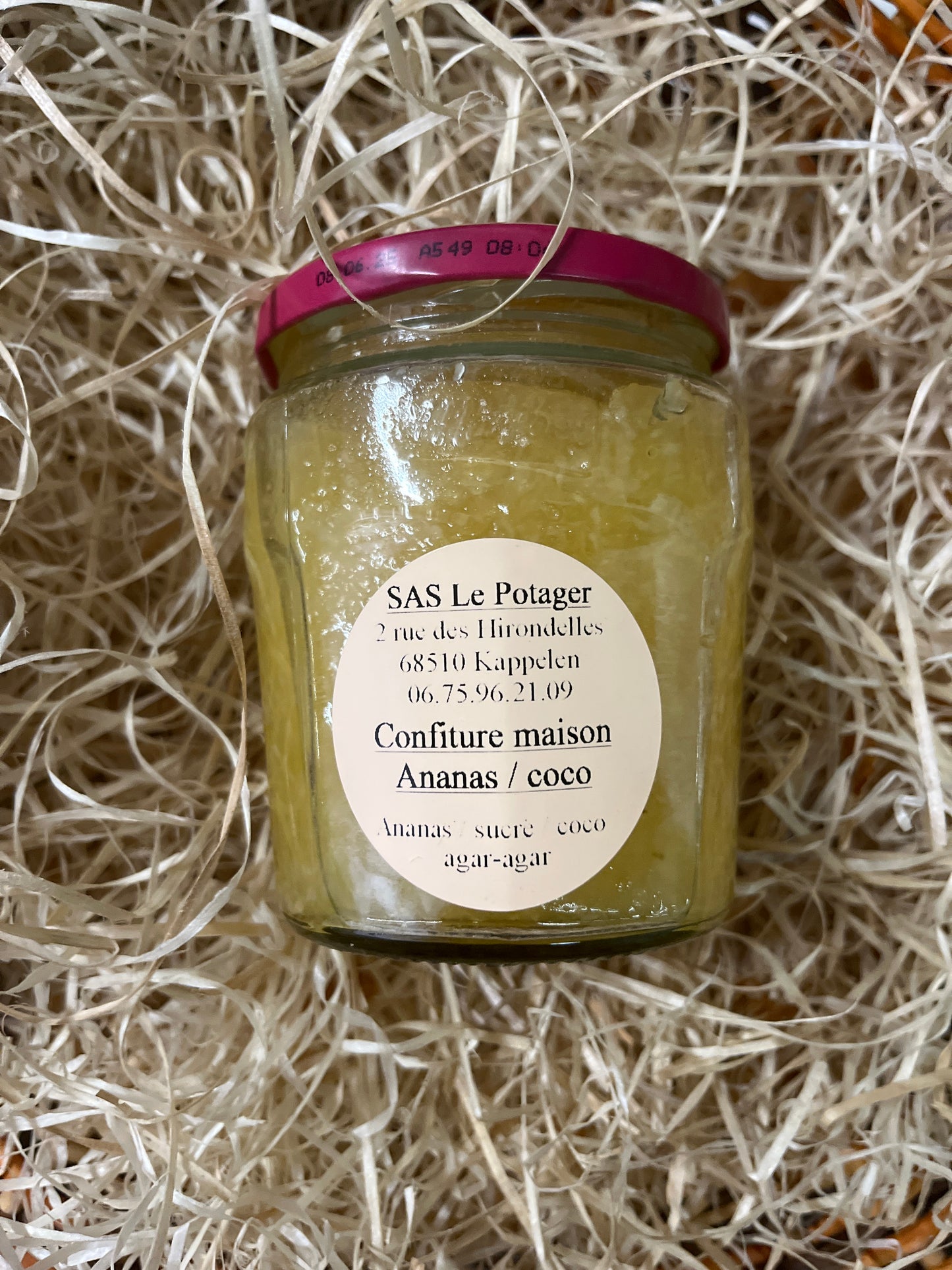 Confiture Maison - ananas / coco