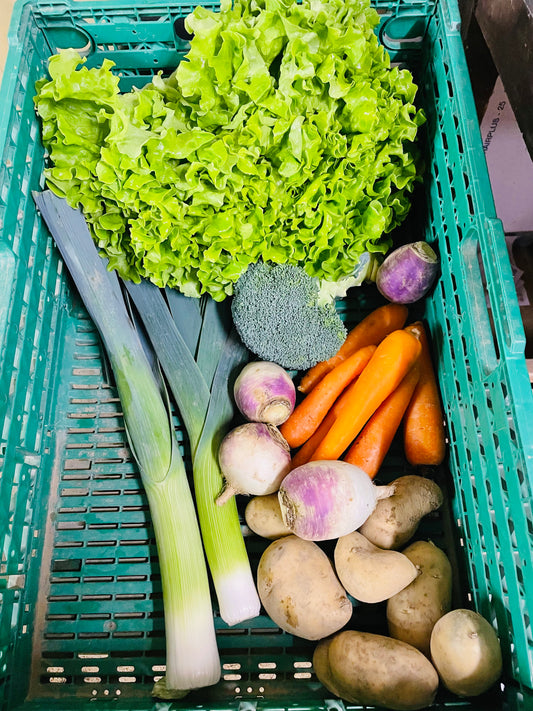Panier de légumes de saison (préparé en fonction des légumes du moment) - 10€