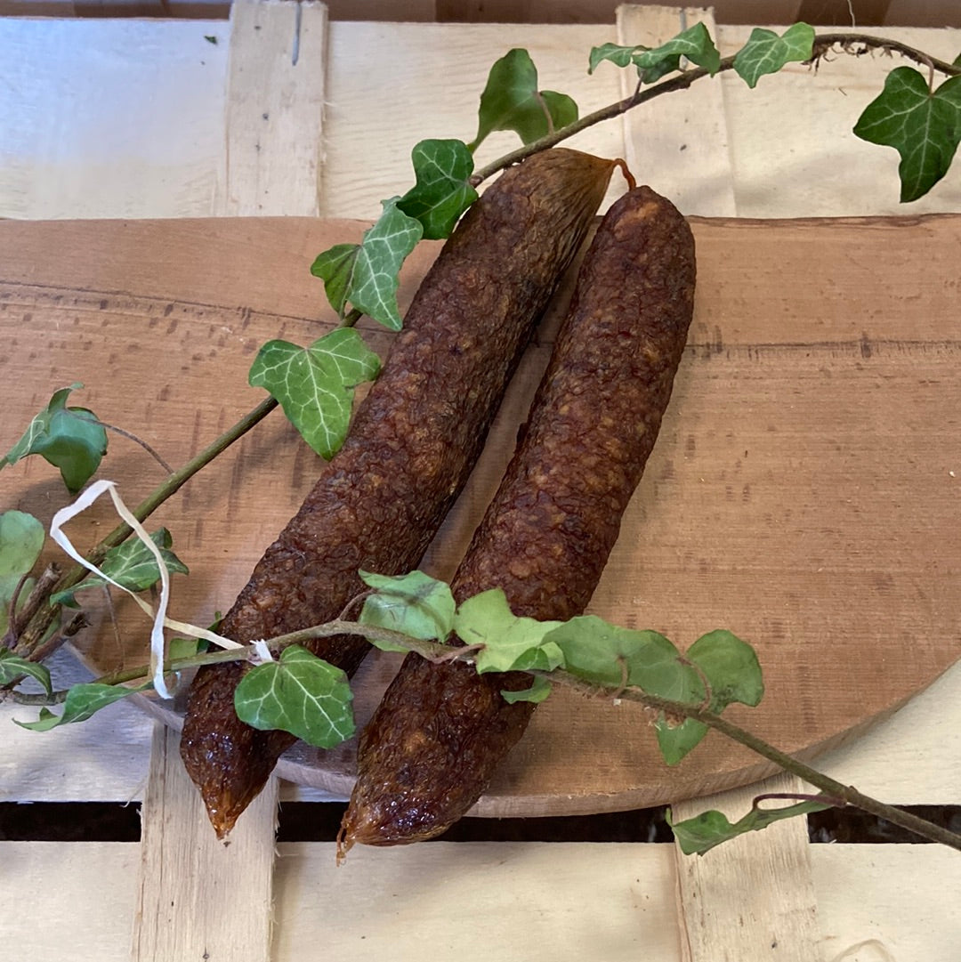 2 Saucisses Hirri (ferme Hell Schwoben)